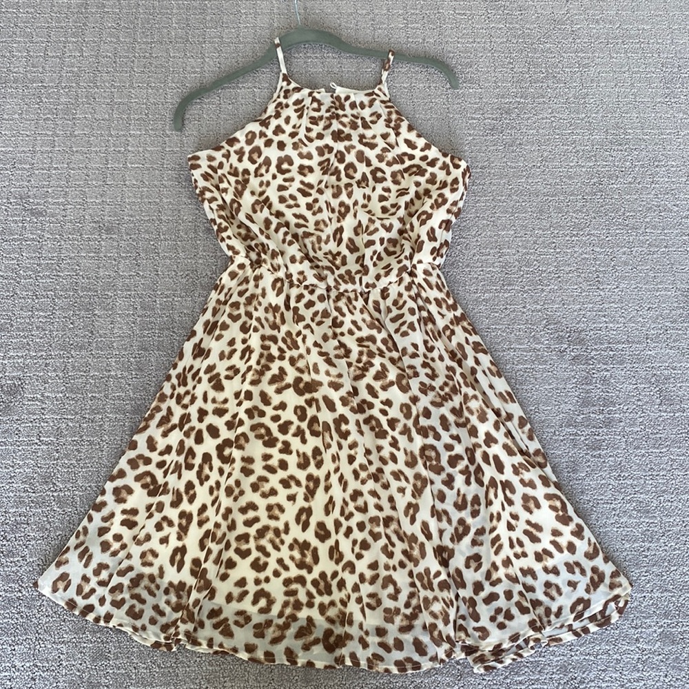 High neck dress